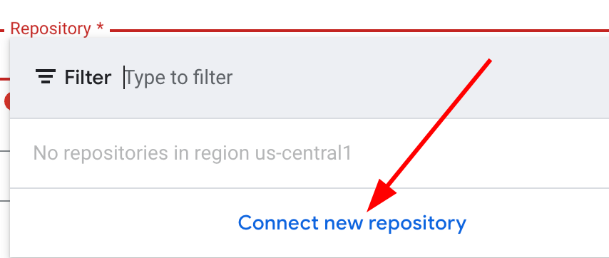 Connect New Repository