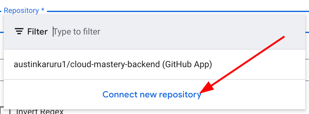 Connect new repository