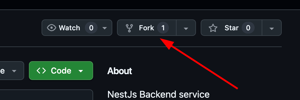 Fork the Backend Repository