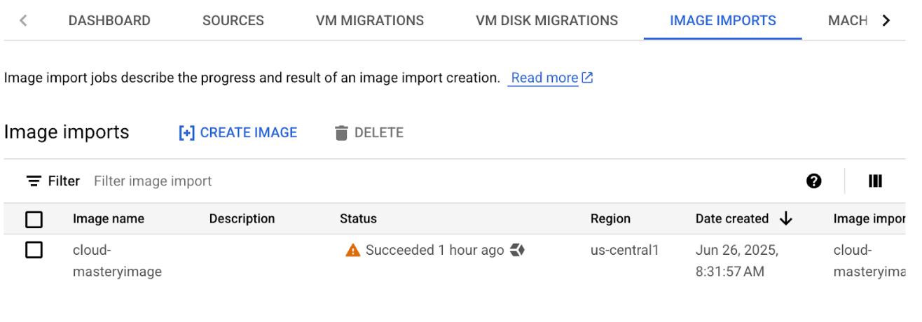 Success Imported Image